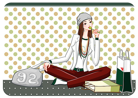 EPS 우먼라이프 여자 패션 패턴 가방 일러스트 사탕 한명 사람 20대 성인 쇼핑 쇼핑백 유행 여자만 여자한명만 성인여자만 청년만 청년여자만 성인한명만 청년여자한명만 성인여자한명만 성인만 국내일러스트 1 라이프스타일 잡화 무늬 디저트 청년 파일형식 벡터