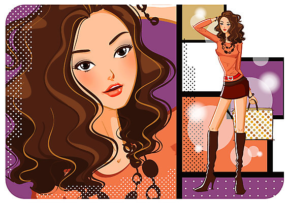 EPS 우먼라이프 여자 패션 패턴 일러스트 한명 사람 20대 성인 쇼핑 쇼핑백 섹시 유행 여자만 여자한명만 성인여자만 청년만 청년여자만 성인한명만 청년여자한명만 성인여자한명만 성인만 국내일러스트 1 라이프스타일 컨셉 무늬 가방 청년 파일형식 벡터