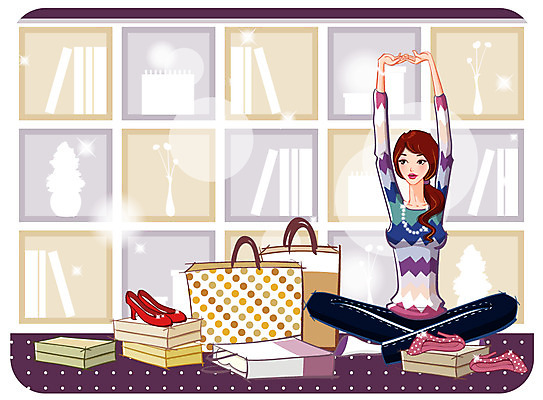 EPS 우먼라이프 여자 패션 구두 패턴 일러스트 휴식 책장 주택 실내 한명 사람 20대 성인 쇼핑 쇼핑백 유행 여자만 여자한명만 성인여자만 청년만 청년여자만 성인한명만 청년여자한명만 성인여자한명만 성인만 국내일러스트 1 라이프스타일 가구 신발 컨셉 무늬 가방 청년 내부 건물 파일형식 벡터