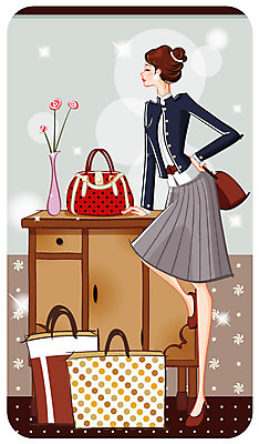 EPS 우먼라이프 여자 패션 가구 패턴 가방 일러스트 한명 사람 20대 성인 쇼핑 쇼핑백 유행 꽃병 여자만 여자한명만 성인여자만 청년만 청년여자만 성인한명만 청년여자한명만 성인여자한명만 성인만 국내일러스트 1 라이프스타일 잡화 꽃 생활용품 무늬 청년 파일형식 벡터