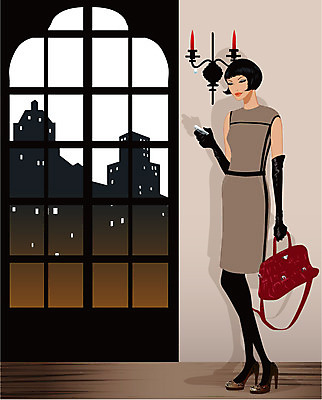 EPS 우먼라이프 계절 여자 패션 일러스트 실내 한명 사람 20대 성인 스마트폰 쇼핑 가을 도시 여자만 여자한명만 성인여자만 청년만 청년여자만 성인한명만 청년여자한명만 성인여자한명만 성인만 국내일러스트 1 라이프스타일 청년 내부 핸드폰 스마트기기 파일형식 벡터