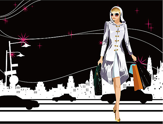 EPS 우먼라이프 계절 여자 패션 도로 가로등 일러스트 교통시설 자동차 거리 한명 사람 20대 성인 야외 빛 쇼핑 쇼핑백 가을 도시 야간 여자만 여자한명만 성인여자만 청년만 청년여자만 성인한명만 청년여자한명만 성인여자한명만 성인만 국내일러스트 자연요소 1 라이프스타일 공공시설 길 육상교통 교통 가방 청년 시설 파일형식 벡터