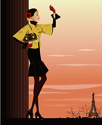 EPS 우먼라이프 계절 여자 패션 백그라운드 일러스트 한명 사람 20대 성인 야외 쇼핑 가을 도시 에펠탑 복고 파리_프랑스 여자만 여자한명만 성인여자만 청년만 청년여자만 성인한명만 청년여자한명만 성인여자한명만 성인만 가을배경 국내일러스트 1 라이프스타일 청년 프랑스 파리 랜드마크 파일형식 벡터 가을_계절