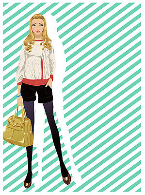 EPS 우먼라이프 계절 여자 패션 가방 일러스트 한명 사람 20대 성인 쇼핑 가을 여자만 여자한명만 성인여자만 청년만 청년여자만 성인한명만 청년여자한명만 성인여자한명만 성인만 국내일러스트 1 라이프스타일 잡화 청년 파일형식 벡터