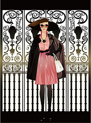 EPS 우먼라이프 계절 여자 패션 일러스트 한명 사람 20대 성인 쇼핑 상점 가을 도시 여자만 여자한명만 성인여자만 청년만 청년여자만 성인한명만 청년여자한명만 성인여자한명만 성인만 국내일러스트 1 라이프스타일 청년 파일형식 벡터