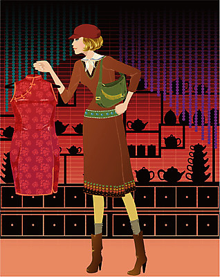 EPS 우먼라이프 잡화 옷 계절 여자 패션 일러스트 실내 한명 사람 20대 성인 쇼핑 상점 가을 여자만 여자한명만 성인여자만 청년만 청년여자만 성인한명만 청년여자한명만 성인여자한명만 성인만 국내일러스트 1 라이프스타일 청년 내부 파일형식 벡터