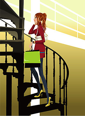 EPS 우먼라이프 건축물 계절 여자 패션 일러스트 실내 한명 사람 20대 성인 쇼핑 계단 상점 가을 여자만 여자한명만 성인여자만 청년만 청년여자만 성인한명만 청년여자한명만 성인여자한명만 성인만 국내일러스트 1 라이프스타일 건축 청년 내부 파일형식 벡터