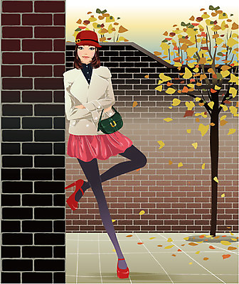 EPS 우먼라이프 계절 여자 패션 벽 낙엽 일러스트 단풍나무 한명 사람 20대 성인 야외 쇼핑 상점 가을 은행나무 여자만 여자한명만 성인여자만 청년만 청년여자만 성인한명만 청년여자한명만 성인여자한명만 성인만 국내일러스트 나무 1 라이프스타일 단풍 잎 청년 파일형식 벡터