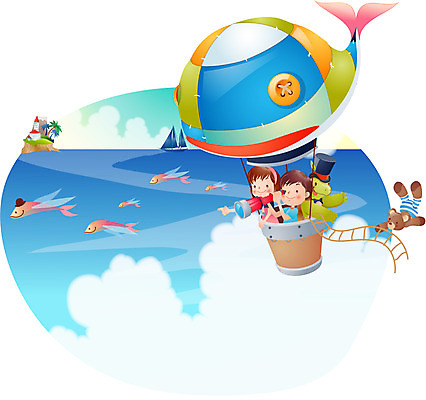 EPS 주간 계절 여자 어린이교육 교육 남자 초등학생 어린이 바다 섬 여행 일러스트 상상 방학 여름방학 사람 소녀 소년 야외 두명 10대 여름 친구 곰인형 열기구 성 날치 선박 십대만 국내일러스트 자연요소 학생 건축물 인형 수상교통 관계 항공교통 청소년 휴가 어류 파일형식 벡터 여름_계절