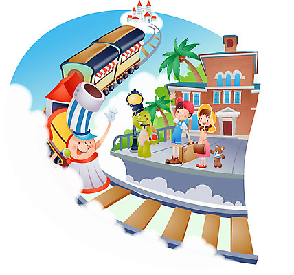 EPS 주간 계절 여자 어린이교육 교육 남자 초등학생 어린이 여행 가로등 일러스트 상상 방학 여름방학 사람 소녀 소년 야외 두명 건물 10대 여름 친구 야자수 곰인형 기차 성 거북이 십대만 국내일러스트 자연요소 나무 학생 건축물 공공시설 인형 육상교통 관계 파충류 청소년 휴가 대중교통 파일형식 벡터 여름_계절