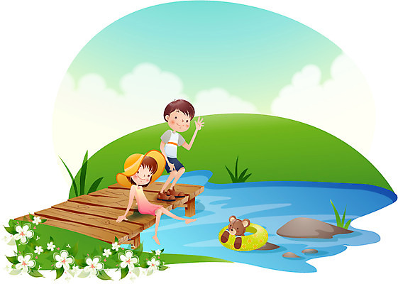 EPS 주간 계절 여자 어린이교육 교육 남자 꽃 호수 초등학생 어린이 일러스트 물놀이 방학 여름방학 사람 소녀 소년 야외 두명 10대 여름 친구 곰인형 튜브 십대만 국내일러스트 자연요소 식물 학생 인형 관계 청소년 놀이 휴가 파일형식 벡터 여름_계절