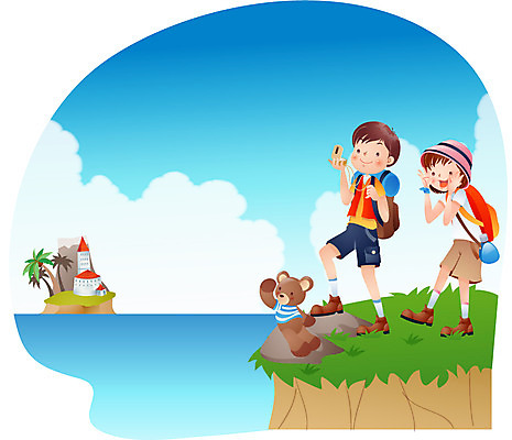 EPS 주간 계절 여자 어린이교육 교육 남자 초등학생 어린이 바다 섬 여행 일러스트 배낭 방학 여름방학 사람 소녀 소년 야외 두명 10대 여름 친구 야자수 곰인형 성 나침반 십대만 국내일러스트 자연요소 나무 학생 건축물 인형 가방 관계 청소년 휴가 파일형식 벡터 여름_계절