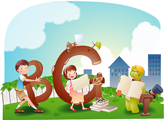 EPS 주간 알파벳 계절 여자 어린이교육 교육 남자 초등학생 어린이 일러스트 상상 수업 방학 여름방학 영어교육 사람 소녀 소년 야외 두명 10대 책 여름 친구 곰인형 거북이 십대만 국내일러스트 자연요소 학생 영어 인형 관계 파충류 청소년 휴가 파일형식 벡터 여름_계절