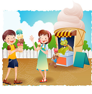 EPS 주간 계절 여자 어린이교육 교육 남자 초등학생 어린이 일러스트 상상 방학 아이스크림 여름방학 사람 소녀 소년 야외 두명 10대 여름 친구 곰인형 거북이 아이스크림가게 십대만 국내일러스트 자연요소 학생 인형 관계 파충류 청소년 휴가 디저트 아이스크림장사 파일형식 벡터 여름_계절