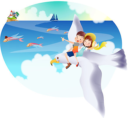 구름 계절 여자 어린이교육 교육 남자 초등학생 어린이 바다 섬 여행 일러스트 상상 갈매기 방학 여름방학 사람 소녀 소년 두명 10대 여름 친구 성 날치 선박 십대만 국내일러스트 자연요소 학생 건축물 수상교통 관계 청소년 조류 휴가 어류 여름_계절