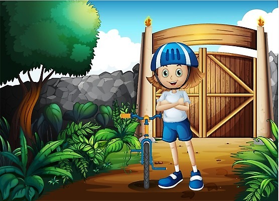 EPS 해외이미지 나무 식물 구름 여자 벽 잎 일러스트 하늘 벽돌 안전 사람 목재 그래픽 10대 초록색 파란색 갈색 정원 자전거 흙 바위 흰색 잡초 헬멧 바리케이드 땅 그림 대문 기어 뒤뜰 땅바닥 바이킹 해외202004 해외일러스트 자연요소 컬러 재료 청소년 바닥 문 바이크 보호장비 파일형식 벡터