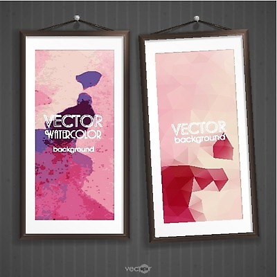 EPS 해외이미지 템플릿 디자인 배너 포스터 종이 벽 분홍색 백그라운드 컨셉 패턴 일러스트 벽지 수채화 프레임 미술 사람없음 내부 그래픽 장식 파란색 보라색 페인트 줄무늬 공백 미술관 그림 캔버스 기하학 강렬 구성 블러 엘리먼트 스타일 국경 해외202004 해외일러스트 컬러 무늬 문화예술 파일형식 벡터