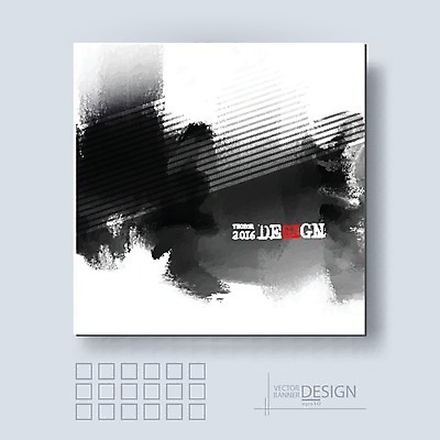 EPS 해외이미지 백그라운드 일러스트 수묵화 미술 타이포그라피 사람없음 검은색 먹 번짐 국경 해외202004 해외일러스트 문자 컬러 서예 문화예술 파일형식 벡터 효과