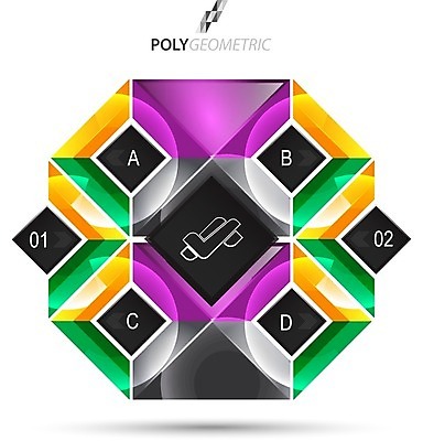 EPS 해외이미지 모양 디자인 백그라운드 무늬 일러스트 사람없음 그래픽 컬러풀 사각형 인포그래픽 레이아웃 엘리먼트 지오메트릭 해외202004 해외일러스트 도형 컬러 파일형식 벡터