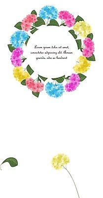 EPS 해외이미지 템플릿 디자인 꽃잎 꽃 백그라운드 잎 꽃무늬 패턴 일러스트 프레임 미술 사람없음 그래픽 장식 봄 낭만 축하 화려 우아함 그림 복고 초대 수국 내추럴 구성 국경 해외202004 해외일러스트 식물 계절 컨셉 무늬 문화예술 파일형식 벡터