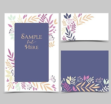 EPS 해외이미지 템플릿 디자인 배너 열매 꽃 백그라운드 잎 꽃무늬 패턴 일러스트 프레임 미술 사람없음 장식 세트 파티 봄 낭만 나뭇가지 축하 그림 감사 초대 스타일 국경 해외202004 해외일러스트 나무 식물 계절 감정 컨셉 무늬 문화예술 이벤트 파일형식 벡터