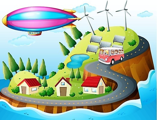 EPS 해외이미지 클립아트 나무 식물 구름 도로 지구 바다 섬 컨셉 일러스트 바람 거리 버스 주택 안테나 사람 건물 그래픽 초록색 물 파란색 태양 마을 에너지 연못 그룹 오솔길 만화 땅 그림 비행선 해외202004 해외일러스트 자연요소 건축물 길 육상교통 컬러 통신 교통시설 날씨 대중교통 파일형식 벡터