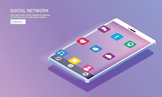 EPS 해외이미지 직업 디자인 인터넷 일러스트 회사 모바일 사람모양 사람없음 스마트폰 컴퓨터 세트 세일 보라색 흰색 메시지 연결 접속 무선전화기 스마트 와이파이 아이소메트릭 루트 소셜미디어 해외202004 해외일러스트 모양 컬러 컨셉 비즈니스 전자제품 핸드폰 스마트기기 전화기 무선인터넷 파일형식 벡터