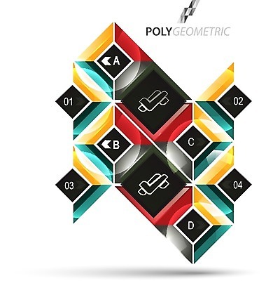 EPS 해외이미지 모양 디자인 백그라운드 무늬 일러스트 사람없음 그래픽 컬러풀 사각형 인포그래픽 레이아웃 엘리먼트 지오메트릭 해외202004 해외일러스트 도형 컬러 파일형식 벡터