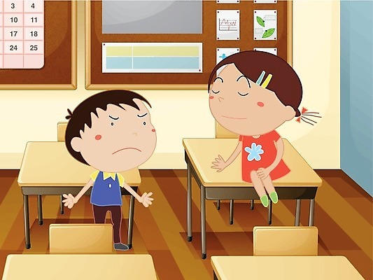 EPS 해외이미지 학생 커플 어린이교육 어린이 백그라운드 의자 일러스트 교실 학교 탁자 사랑 미술 사람 앉기 소년 외침 분노 책상 싸움 해외202004 해외일러스트 교육 남자 감정 가구 관계 모션 문화예술 소리 파일형식 벡터