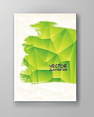 EPS 해외이미지 템플릿 디자인 배너 포스터 종이 백그라운드 일러스트 벽지 수채화 미술 사람없음 그래픽 장식 초록색 페인트 얼룩 그림 캔버스 페이지 엘리먼트 해외202004 해외일러스트 컬러 문화예술 파일형식 벡터