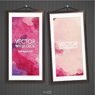 EPS 해외이미지 템플릿 디자인 배너 포스터 종이 벽 분홍색 백그라운드 컨셉 패턴 일러스트 벽지 수채화 프레임 미술 사람없음 내부 그래픽 장식 파란색 보라색 페인트 줄무늬 공백 미술관 그림 캔버스 기하학 강렬 구성 블러 스타일 국경 해외202004 해외일러스트 컬러 무늬 문화예술 파일형식 벡터