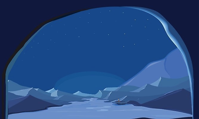 EPS 해외이미지 별 호수 파도 여행 일러스트 자연 휴가 산 풍경 물 파란색 강 평화 환경 계곡 캠핑 시골 개울 황무지 야간 숲 강가 언덕 장면 내추럴 해외202004 해외일러스트 자연요소 바다 컬러 컨셉 레저 생태계 파일형식 벡터