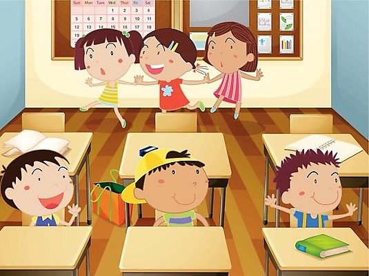 EPS 해외이미지 전신 무료이미지 여자 어린이교육 교육 남자 어린이 일러스트 교실 학교 웃음 소년 여러명 상반신 어린이만 해외202004 해외일러스트 다수 표정 사람 파일형식 벡터