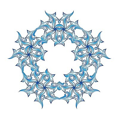 EPS 해외이미지 모양 디자인 실루엣 백그라운드 겨울 꽃무늬 패턴 일러스트 추상 사람없음 그래픽 장식 파란색 흰색 축하 원형 눈송이 화려 눈꽃무늬 스타일 해외202004 해외일러스트 도형 계절 꽃 컬러 컨셉 무늬 눈꽃 눈_날씨 촬영기법 파일형식 벡터