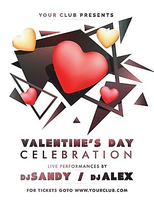 EPS 해외이미지 일러스트 발렌타인데이 사랑 타이포그라피 사람없음 하트 해외202004 해외일러스트 모양 문자 감정 데이이벤트 파일형식 벡터