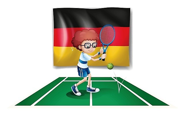 EPS 해외이미지 클립아트 남자 스포츠 백그라운드 일러스트 공 독일 사람 소년 그래픽 빨간색 검은색 경쟁 테니스 게임 흰색 깃발 라켓 모서리 가장자리 만화 심볼 사인 그림 직사각형 고립 삼색 전국 플레이어 해외202004 해외일러스트 도형 유럽 어린이 스포츠용품 컬러 컨셉 놀이 구기 둘레 파일형식 벡터