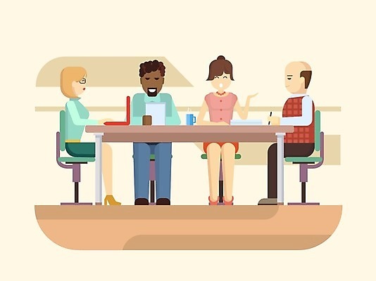 EPS 해외이미지 직업 디자인 여자 남자 커피 백그라운드 컨셉 일러스트 회사 비즈니스 사업가 통신 탁자 회의 직장 사람 여러명 성인 컴퓨터 사무실 업무 비즈니스맨 비즈니스우먼 발표 그룹 플랫 계획 토론 책상 분석 문서 경영 세미나 성인만 해외202004 해외일러스트 음료 가구 다수 전자제품 작업 직장인 파일형식 벡터