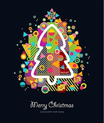 EPS 해외이미지 나무 별 백그라운드 크리스마스 일러스트 텍스트 추상 크리스마스카드 미술 이벤트 사람없음 장식 컬러풀 축하 소나무 원형 복고 예술가 구성 크리스마스배경 해외202004 해외일러스트 자연요소 도형 식물 기념일 컬러 컨셉 무늬 문화예술 카드_감사 파일형식 벡터