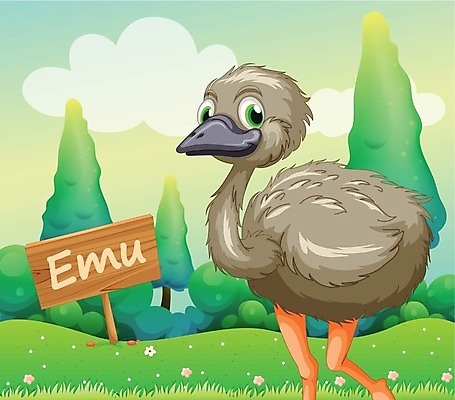 EPS 해외이미지 나무 동물 구름 템플릿 포스터 잎 일러스트 조류 하늘 간판 목재 그래픽 초록색 소나무 잡초 언덕 사인 메뉴 그림 타조 카피스페이스 해외202004 해외일러스트 자연요소 식물 컬러 재료 공백 파일형식 벡터