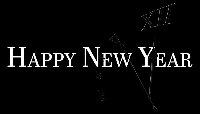 포토 JPG 해외이미지 텍스트 사람없음 검은색 시간 야간 해피뉴이어 해외202004 해외포토 자연요소 컬러 새해인사 파일형식