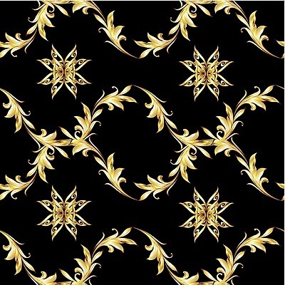 EPS 해외이미지 디자인 꽃 백그라운드 잎 꽃무늬 패턴 곡선 일러스트 추상 사람없음 장식 검은색 화려 클래식 우아함 묘사 웨이브 복고 대칭 아라베스크 엘리먼트 스타일 해외202004 해외일러스트 식물 선 컬러 컨셉 무늬 파일형식 벡터