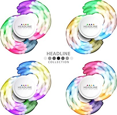 EPS 해외이미지 모양 템플릿 디자인 배너 리플렛 백그라운드 컨셉 패턴 일러스트 추상 프레임 종류 사람없음 그래픽 장식 세트 컬러풀 라벨 플랫 레이아웃 엘리먼트 스타일 해외202004 해외일러스트 컬러 무늬 파일형식 벡터