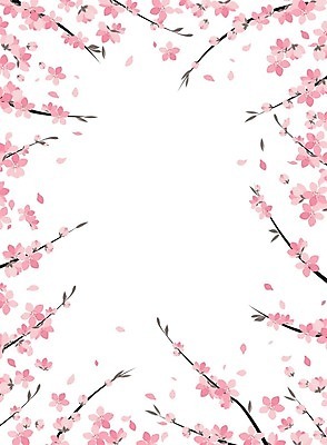 EPS 해외이미지 식물 꽃 분홍색 백그라운드 잎 일러스트 프레임 사람없음 낭만 꽃프레임 프레임일러스트 해외202004 해외일러스트 컬러 컨셉 파일형식 벡터