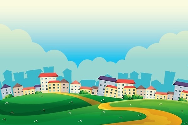 EPS 해외이미지 주간 식물 구름 도로 길 일러스트 비즈니스 하늘 호텔 거리 바닥 병원 그림자 풍경 야외 건물 그래픽 초록색 파란색 사무실 갈색 마을 탑 흙 흰색 도시 잡초 발자국 오솔길 만화 땅 언덕 그림 장면 콘도 이웃 땅바닥 방법 해외202004 해외일러스트 자연요소 건축물 컬러 의학 교통시설 자국 숙소 파일형식 벡터