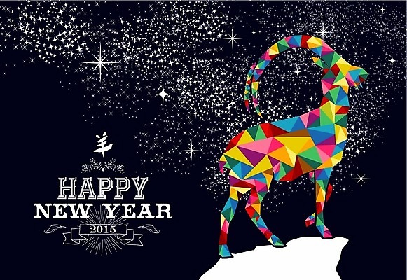 EPS 해외이미지 디자인 계절 기념일 행복 포스터 별 백그라운드 컨셉 크리스마스 일러스트 모션 염소 기념 이벤트 사람없음 장식 컬러풀 달력 축하 양 복고 기하학 엘리먼트 해외202004 해외일러스트 자연요소 감정 컬러 무늬 포유류 파일형식 벡터