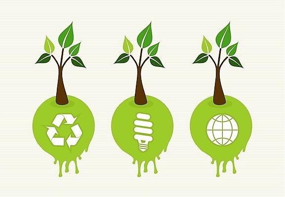 EPS 해외이미지 나무 식물 무료이미지 지구 잎 일러스트 전구 사람없음 초록색 재활용 에코 친환경 해외202004 재활용표시 해외일러스트 컬러 표시 환경 파일형식 벡터
