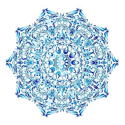 EPS 해외이미지 모양 디자인 실루엣 겨울 꽃무늬 패턴 일러스트 추상 사람없음 장식 파란색 축제 축하 눈송이 화려 고급 우아함 눈꽃무늬 엘리먼트 해외202004 해외일러스트 계절 꽃 컬러 컨셉 무늬 눈꽃 눈_날씨 촬영기법 파일형식 벡터