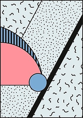 EPS 해외이미지 모양 디자인 백그라운드 패턴 일러스트 추상 사람없음 컬러풀 복고 기하학 멤피스디자인 해외202004 해외일러스트 컬러 무늬 파일형식 벡터