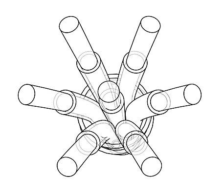 EPS 해외이미지 산업 선 백그라운드 곡선 일러스트 부분 추상 기술 3D 검은색 자료 힘 장비 에너지 흰색 네트워크 연결 스케치 유연 전자 윤곽 철사 지휘자 튜브 고립 구리 설치 전압 공급 와이어프레임 배선 해외202004 해외일러스트 컬러 무늬 미술 한자 음악가 원소 디지털합성 파일형식 벡터