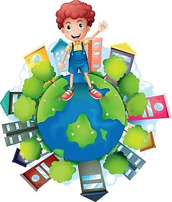 EPS 해외이미지 나무 식물 구름 캐릭터 남자 지구 어린이 백그라운드 컨셉 일러스트 주택 서기 사람 소년 건물 그래픽 초록색 파란색 행성 에너지 흰색 도시 보호 만화 그림 고립 해외202004 해외일러스트 일러캐릭터 자연요소 건축물 컬러 모션 우주 파일형식 벡터